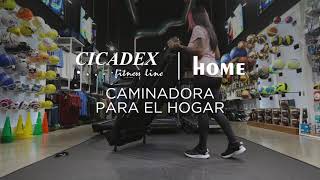 Caminadora para el HOGAR 🏃‍♂️🏠 CICADEX FITNESS Line [upl. by Bronk]