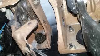 Adjusting Nissan Hardbody or Pathfinder Clutch Pedal [upl. by Nnael]