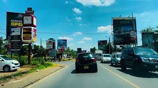 Ngong Road Junction Mall Kingara James Gichuru Waiyaki Way Road Redhill Link Roundabout Junction [upl. by Addie]