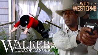 Walker Texas Ranger  Microwave Bomb Almost Ices Walker ft Chuck Norris  Wild Westerns [upl. by Akim932]