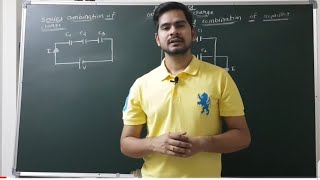 Series and parallel combination of capacitors  numerical on capacitors  sachin sir [upl. by Vogele]