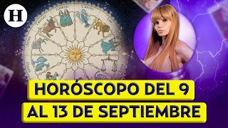 Horóscopos de la semana con Mhoni Vidente del 9 al 13 de septiembre [upl. by Notselrahc]