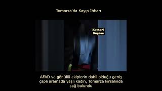 Tomarzada Kayıp Alarmı Yaşlı Kadın Sağ Bulundu shorts video [upl. by Farrish]