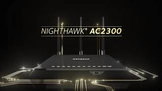 NETGEAR Nighthawk AC2300 Smart WiFi Router R7000P [upl. by Bibah]