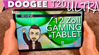 Doogee T20 ULTRA  12 Zoll Power Tablet mit 4 Lautsprechern amp kleinen Schwächen  REVIEW [upl. by Akered242]