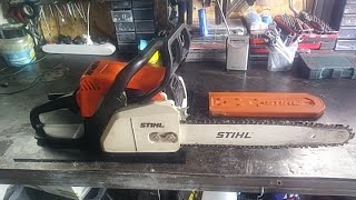 Stihl MS 170  15 Év állás után újra működik [upl. by Tnilc]