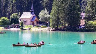 Lago di Braies  Pragser Wildsee Dolomites South Tyrol Italy [upl. by Guy]