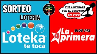 Sorteo LOTEKA TE TOCA LA PRIMERA En VIVO de hoy domingo 13 de octubre del 2024 loteka envivo [upl. by Rebeh]