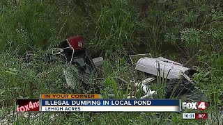 Illegal dumping site in Lehigh Acres causes concern [upl. by Kaela499]