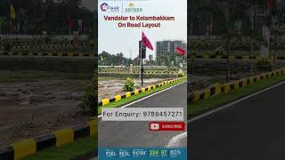 Low budget Plots for sale in Kelambakkam  Pudupakkam Road Ready to Build plots land chennai [upl. by Tara793]