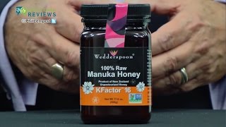 Wedderspoon 100 Raw Manuka Honey KFactor 16 is a HIT [upl. by Pedaiah]