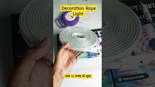 Rope light 🚨 diwali decoration light  led pixel light  laser light  disco light [upl. by Kare]