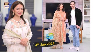 Good Morning Pakistan  Yumna Zaidi  Usama Khan  Javed Sheikh  4th January 2024  ARY Digital [upl. by Aicert162]