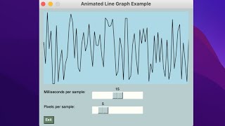 PySimpleGUI  Animated Line Graph [upl. by Yerahcaz]