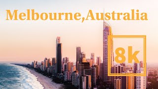 FLYING OVER MELBOURNE AUSTRALIA Relaxing Music Along n Beautiful Nature Videos  4K Video UltraHD [upl. by Peri]