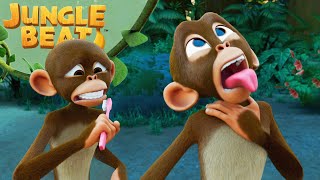 Munkis Teeth  Lost and Found  Jungle Beat Munki amp Trunk  Kids Animation 2023 [upl. by Anirt454]