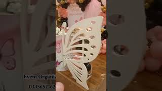 Butterfly 🦋 Themes wedding morevews weddingdecoration fypシ゚viral decoration newviews decor [upl. by Andrus]