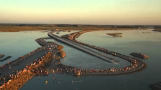 Grandes marées au MontSaintMichel [upl. by Chiang]