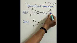 cis and trans isomerism short trickgeometrical isomerism [upl. by Natale]