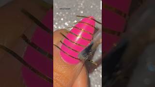 Striping tape nail art💅 nails nailarttutorial naildesigns shortvideo shorts nailpolish [upl. by Henning695]