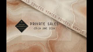 Ventes Privées 2024 [upl. by Nissie]