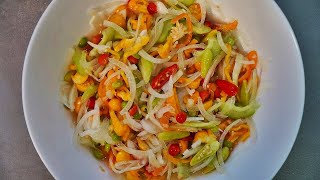 Quick and Tasty Pepper Pickle  CaribbeanPotcom [upl. by Ennair]