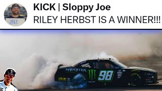 Riley Herbst DOMINATE First win amp Hocevar To Cup  NASCAR Creators React [upl. by Toddy]