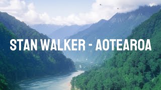 Stan Walker  Aotearoa Lyric Video [upl. by Joette]