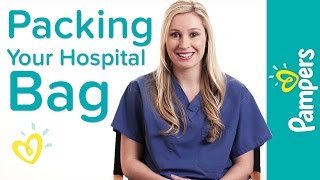 What to Pack in Your Hospital Bag Nurses Know  Presented by Pampers Swaddlers [upl. by Naleek]