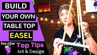 Build your own Table Top Easel on a budget [upl. by Giah]