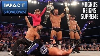 Impact Wrestling 1914 Review AJ vs Magnus There Can Be Only One Champion Impact Showdown Live [upl. by Crispas]