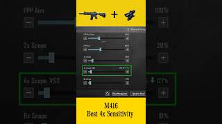 4x Zero Recoil Sensitivity  4x No Recoil Spray  4x Scope Sensitivity  GoDRx9 shorts viral bgmi [upl. by Osman]