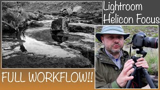 Helicon Focus to Lightroom landscape Photography [upl. by Nixie]