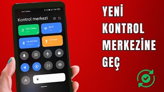 Xiaomi Bildirim Paneli Değiştirme Kontrol Yeni Merkezi  İphone bildirim Çubuğu  BİLİNMEYEN ÖZELLİK [upl. by Nosaes]