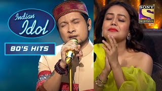 Pawandeep के Panchhi Nadiyan Performance में खो गई Neha  Indian Idol  90s Hits [upl. by Arikat]