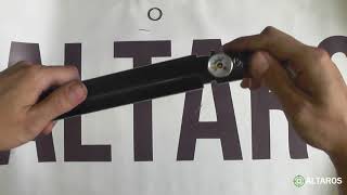 Airgun  Install Altaros regulator to Hatsan Flash [upl. by Ayiak]