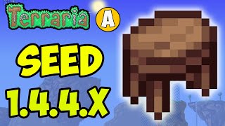 Terraria how to get STEP STOOL NEW SEED 1449  Terraria 1449 Step Stool [upl. by Witha]