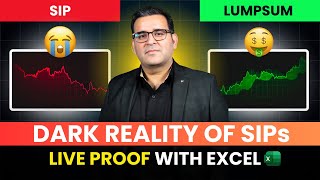 SIP Vs LUMPSUM Explained With Excel Sheet  Mutual Funds for Beginners  Sanjay Kathuria [upl. by Deonne]