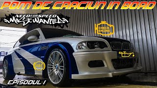 Ep 1 O pregatim de primavara BMW e46 M3 GTR NFS MW Build Romania [upl. by Essie]