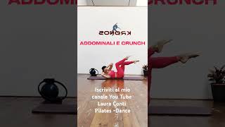 PILATES ESERCIZIO PER ADDOMINALI pilates pilatesworkout addominali core gambe workout [upl. by Hildegaard]