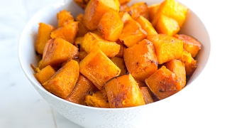 Easy Roasted Butternut Squash Recipe [upl. by Morvin]