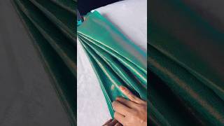 Saree draping easy saree pleats arranging shorts shortvideo [upl. by Atineg420]