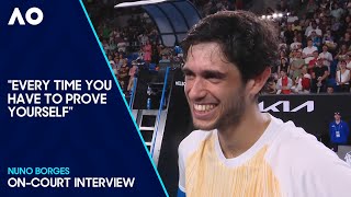 Nuno Borges OnCourt Interview  Australian Open 2024 Third Round [upl. by Hooker963]