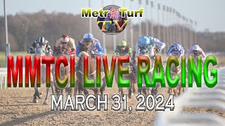 31 March 2024  Philippines Horse Racing Live  Metro Manila Turf Club Inc [upl. by Etteragram]