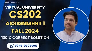 Cs202 Assignment 1 solution Fall 2024  CS202 Assignment 1 Fall 2024 100 correct solution [upl. by Rosalee]