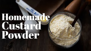 How To Make Custard Powder and Vanilla Custard shorts [upl. by Yattirb766]