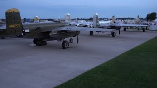 11 B25 Mitchell Bombers Participate in Doolittle Raid 75th Anniversary Reenactment Part 1 [upl. by Henryetta429]