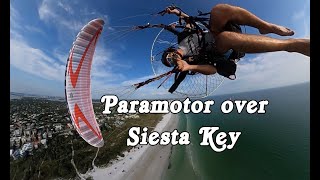 Paramotor over Siesta Key [upl. by Katherin]