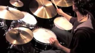 4 Layer Polyrhythm Samba style Christian Muhr クリスチャン・ムール drums drum [upl. by Fredelia62]