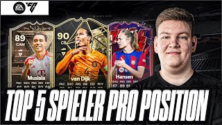 Top 5 Spieler auf jeder Position  Update In EA FC 24 [upl. by Ailee]